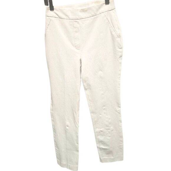SPANX On-The-Go Slim Straight Pant In Classic White Size XS - Picture 5 of 6